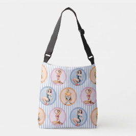 Dames opknappen - Retro-modellen pinups Crossbody Tas