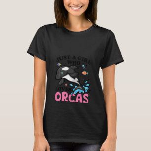 Dames Orca Grafisch voor vrouwen meisjes kinderen  T-shirt
