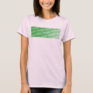 Dames organische T-Shirt (uitgerust)