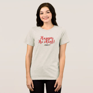 Dames Papa Joke Kerst Vakantie T-shirt