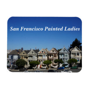 Dames peintes à San Francisco #3 Magnet