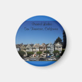 Dames peintes à San Francisco #3 Magnet (Devant)