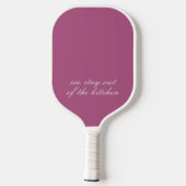 Dames Pickleball Club Paddle (Achterkant)