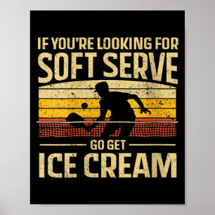 Dames pickleballkunst voor mannen vrouwen pickleba poster