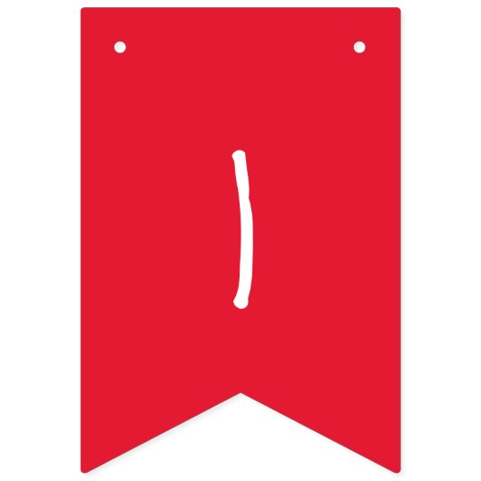 Dames pioenen vlaggetjes (Tweede vlag)