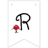 Dames pioenen vlaggetjes (Derde vlag)