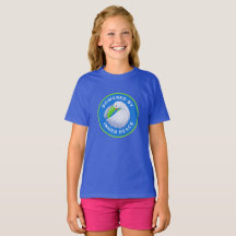 Dames 'Powered by Inner Peace' Dove T-shirt