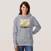 Dames Pullover Hoodie (Voorkant volledig)
