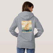 Dames Pullover Hoodie (Achterkant volledig)