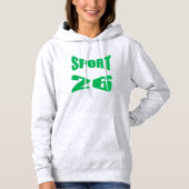Dames Pullover Hoodie as SPORT 26 (Voorkant)