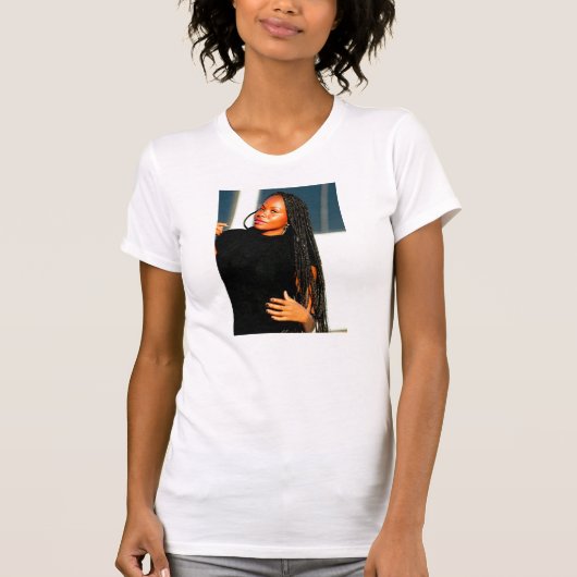 Dames racerback T-shirt (Voorkant)