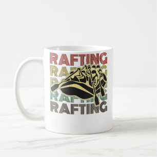 Dames Raften Retro Loves Kayak Boot Goed Paddelen Koffiemok