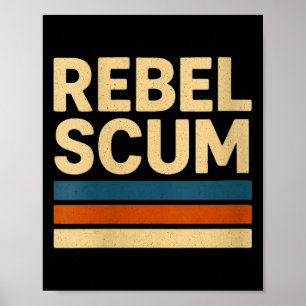 Dames Rebel S Sinds 1977 Clic Retro Iconisch Vinta Poster