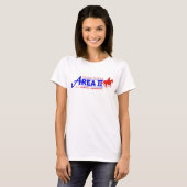 Dames Ringer T-Shirt (Voorkant volledig)