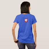 Dames ringer T-shirt (Achterkant volledig)