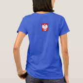 Dames ringer T-shirt (Achterkant)