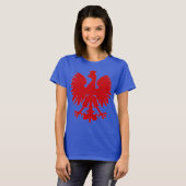 Dames ringer T-shirt (Voorkant volledig)