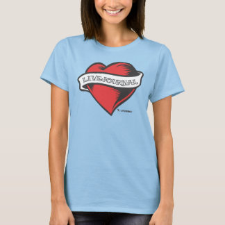 Dames Ringer T's (Tattoo LiveJournal) T-shirt