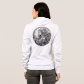 Dames rits hoodie (Achterkant volledig)