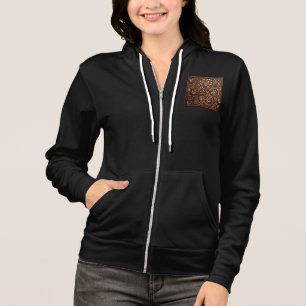 Dames ritsjack met capuchon hoodie