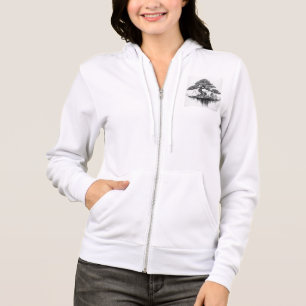 Dames ritskaptrui hoodie