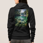 Dames ritssluiting hoodie (Achterkant)