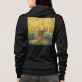 Dames ritssluiting hoodie (Achterkant)