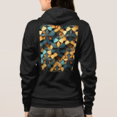 Dames ritssluiting hoodie (Achterkant)