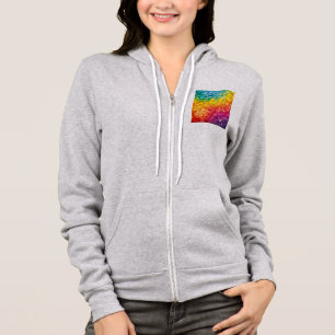 Dames ritssluiting hoodie