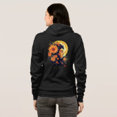 Dames ritssluiting hoodie (Achterkant volledig)