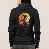 Dames ritssluiting hoodie (Achterkant)