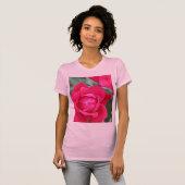 DAMES ROOS T-SHIRT (Voorkant volledig)