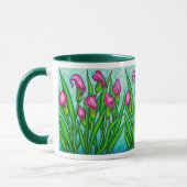 Dames roses - tasse de café de zantedeschia (Gauche)
