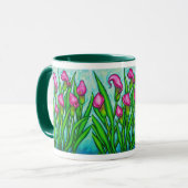 Dames roses - tasse de café de zantedeschia (Devant gauche)