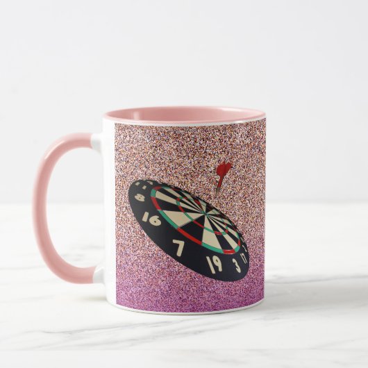 Dames roze kunstwerken, koffie-Mok Mok (Links)