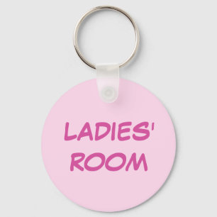 Dames roze sleutelhanger
