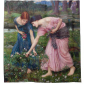 Dames Rozen, John William Waterhouse Douchegordijn (Voorkant)