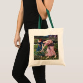 Dames Rozen, John William Waterhouse Tote Bag (Voorkant (product))