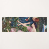 Dames Rozen, John William Waterhouse Yogamat (Voorkant (horizontaal))