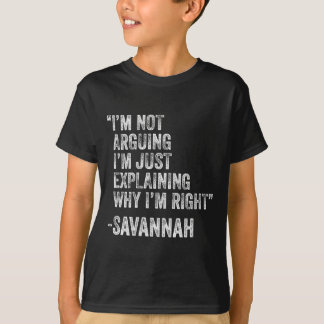 Dames Savh Citaat Grappige Verjaardag Aangepaste N T-shirt
