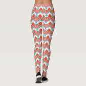 Dames Schelpprint Leggings (Achterkant)