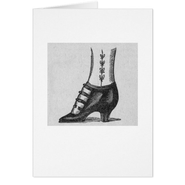 Dames Schoentekening (Voorkant)