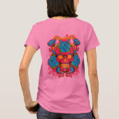 Dames "Serpent King" Lange T-shirt met lange hoes (Achterkant)