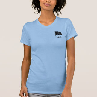 Dames Slim Black Flag Fit T-shirt