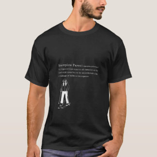 Dames Sneeuwschuiver Ouder Helikopter Ouderlijk Ov T-shirt