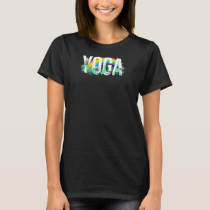 Dames Spirituele Groene Yoga T-shirt