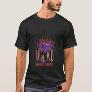 Dames Steven Rhodes Salem Heksen Zomer Kamp 78 Re T-shirt