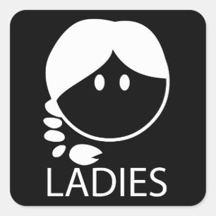 Dames Sticker