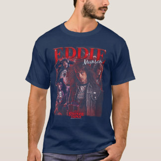 Dames Strangerhings Eddie Boyfriend Officieel Li T-shirt