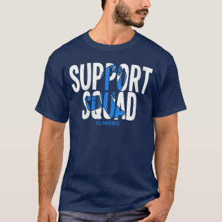 Dames Support Squad ALS Bewustzijn VNeck T-shirt